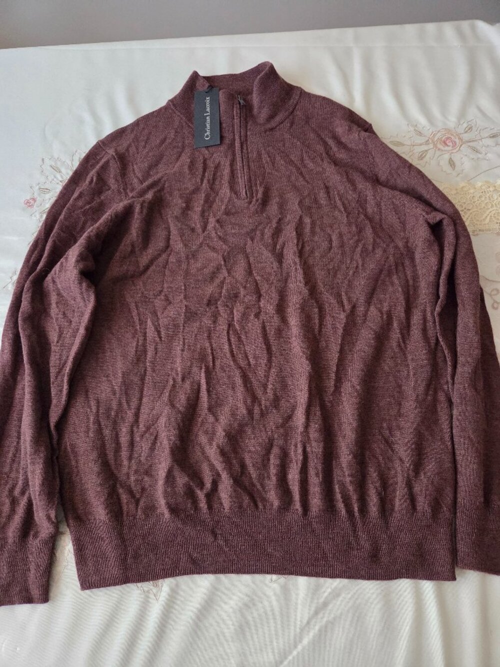 NWT Christian Lacroix Merino Wool Sweater
